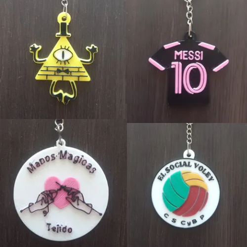 Llavero personalizado con nombre