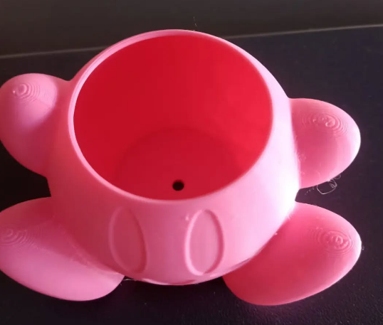 Maceta de Kirby impresa en 3D